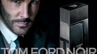 Tom Ford sam reklamuje swoje nowe perfumy dla mężczyzn ”Noir”, które w sklepach pojawią się w październiku