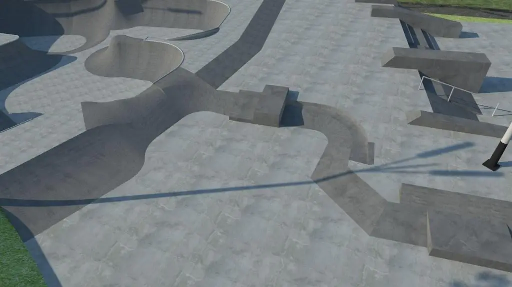 Tor na skateparku 
