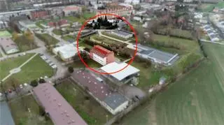 Tor przeszkód w Centralnym Ośrodku Szkolenia Służby Więziennej w Kaliszu 