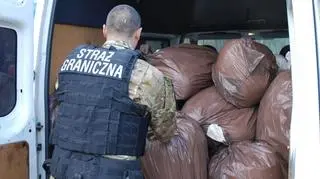  Towar wart ponad milion złotych znaleziono w garażu poszukiwanego 28-latka