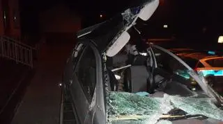 Tragiczny finał nocnej jazdy