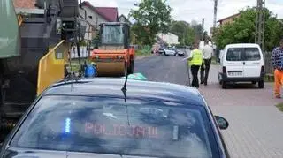 Tragiczny wypadek w miejscowości Kolonia Raczyn koło Wielunia (fot. KPP Wieluń)