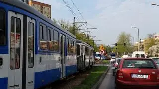 Tramwaj wykoleił się na al