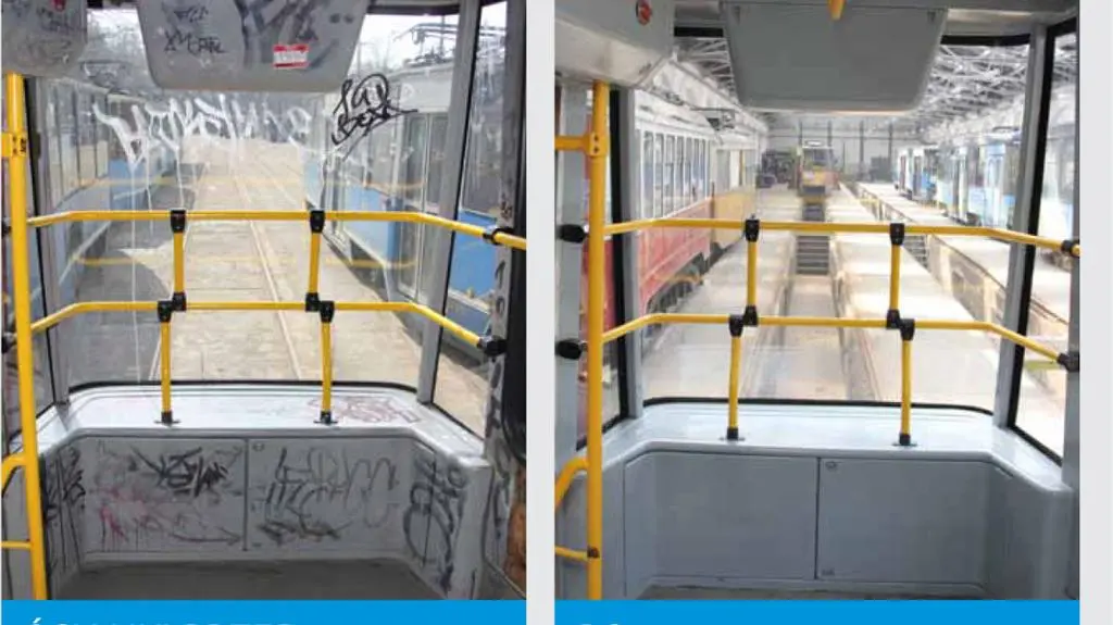 Tramwaje w kąpieli