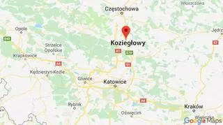 Transport przejeżdżał przez Koziegłowy w województwie śląskim