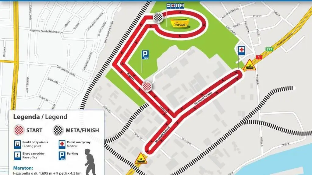 Trasa Maratonu 