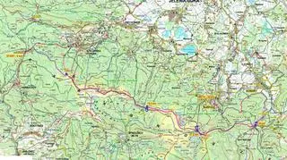 Trasa Zimowego Ultramaratonu Karkonoskiego