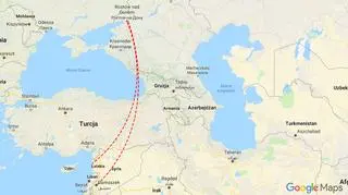 Trasy, jakimi rosyjscy najemnicy dostają się do Syrii 