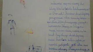 Treść listu dziewczynki do policjantów