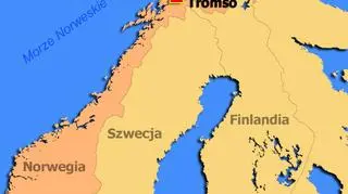 Tromso znajduje się za kołem podbiegunowym (tvn24.pl)