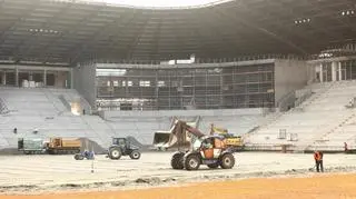 Trwa budowa Stadionu Miejskiego w Tychach