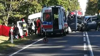 Trwa zabezpieczanie śladów