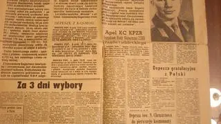 Trybuna Ludu donosi o locie Gagarina (Fot. MK/Kontakt24)