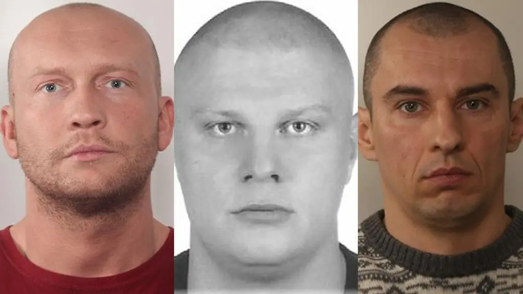 Trzech poszukiwanych mężczyzn
