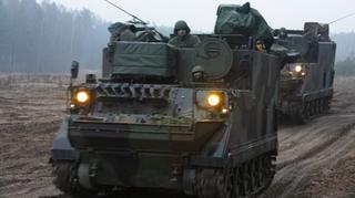 Trzon Sił Lądowych stanowi brygada "Żelazny Wilk"