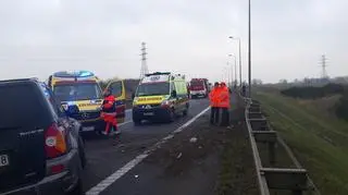 Trzy osoby trafiły do szpitala