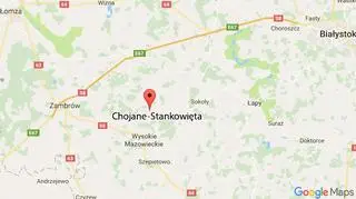 Trzy osoby zginęły w wypadku w miejscowości Chojane-Stankowięta na Podlasiu