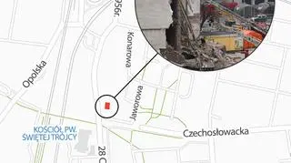 Tu doszło do wybuchu