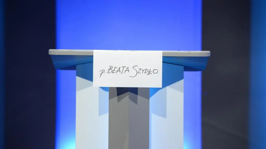 Tu stanie Beata Szydło 