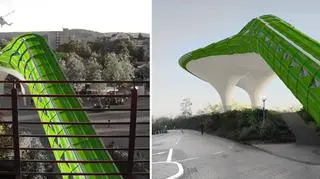 Tunel z pokrywy lotniska prowadzi wprost na oddział intensywnej terapii (fot. OX2 Architekten)