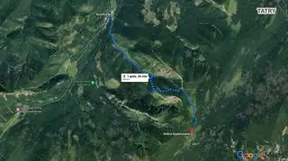 Turyści zostali poszkodowani na szlaku z z Hali Gąsienicowej do Kuźnic w Tatrach