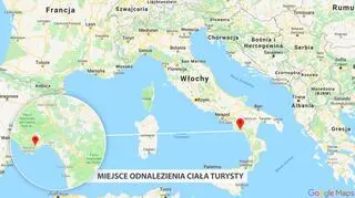 Turystę odnaleziono w wąwozie w krainie Cilento