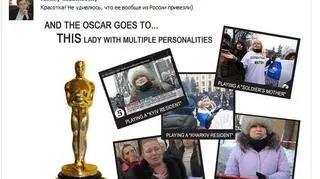 "Turystka Putina" została jedną z twarzy manipulacyjnej kampanii Rosji