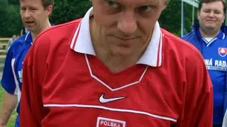 Tusk - piłkarz i kibic