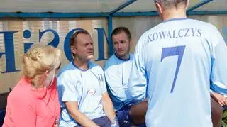 Tusk pożegnał się z kolegami z boiska