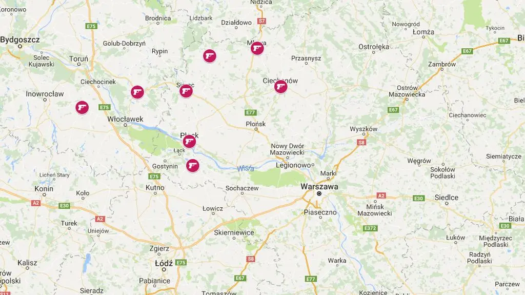 Tutaj dochodziło do napadów