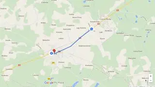 Tutaj miałaby powstać ścieżka rowerowa 