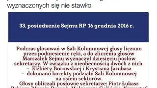 Tweet Marszałka Sejmu zamieszczony, a następnie usunięty w czwartek po południu