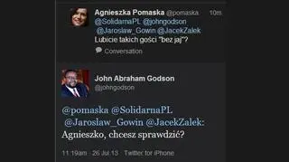Twitter Agnieszki Pomaskiej