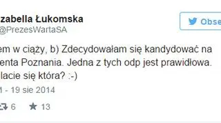 Twitterowe zagadki pani prezes