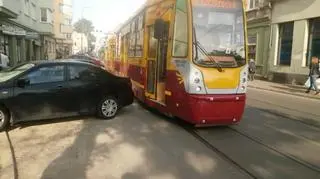 Tylko w tym roku samochody 40 razy zablokowały tramwaje