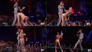 Tym występem na gali MTV Video Music Awards 2013 Miley Cyrus zaszokowała wszystkich