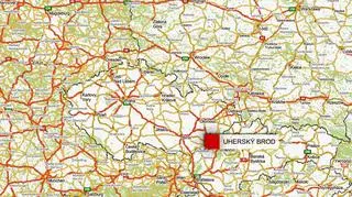 Uhersky Brod leży 300 km od Pragi