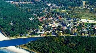 Ujście Regi w Mrzeżynie