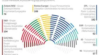 Układ sił w Europarlamencie