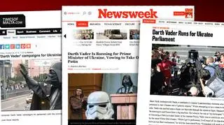 Ukraiński Darth Vader zagościł na łamach portali na całym świecie