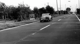 Ul. Ostrowska przy dzisiejszej granicy Poznania