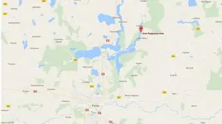 Ulica Klasztorna w Licheniu Starym