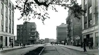 Ulica Portowa około 1935 roku