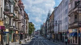 Ulica Zwycięstwa w Gliwicach dzisiaj
