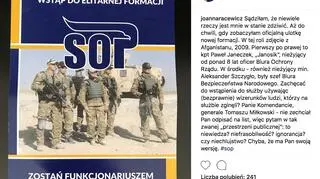Ulotkę zamieściła na Instagramie Joanna Racewicz