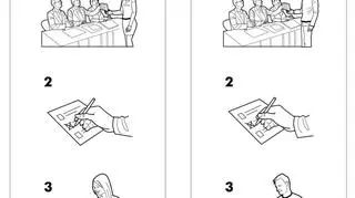 Ulotki promujące akcje, źrodło: www.21pazdziernika.pl