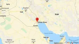 Umm Kasr to strategiczny port w Iraku