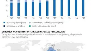  UNHCR: w ubiegłym roku rekordowa liczba uchodźców na świecie