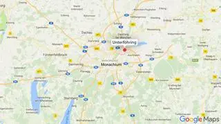 Unterfoehring leży na przedmieściach Monachium