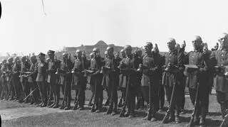 Uroczysta przysięga wojskowa - 1936 r